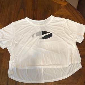 Nike Women’s Dri-Fit One Cropped Top White-XL
